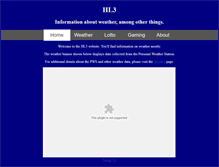 Tablet Screenshot of hl3.com